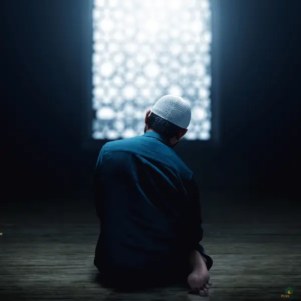 Praying at dawn during Ramadan