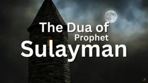 Dua of Prophet Sulayman